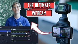 Turn Your DJI Osmo Pocket 3 into a WEBCAM! (Zoom & OBS)