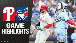Phillies vs. Blue Jays Game Highlights (6/3/25) | MLB Highlights
