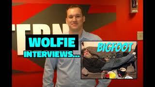 WOLFIE: Interview's Bigfoot at his nasty home in Vermont