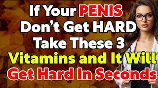 Men Over 60: 3 Essential Vitamins for Energy, Performance & Vitality | Advice For Elderly