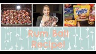 Family Rum Ball Recipe - alcohol free-