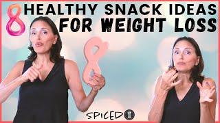 8 HEALTHY SNACK IDEAS FOR WEIGHT LOSS  vegan gluten free plant based dairy free snacks  SPICED