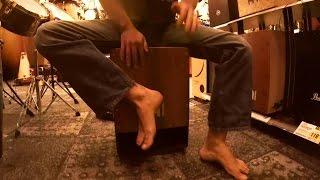 Playing Cajon with Bare Feet, Is It Better Than Drums ? with Sammy B Warren IV