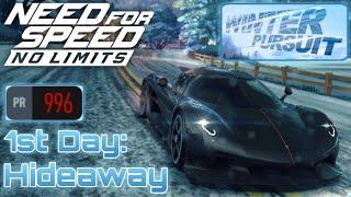 [Need For Speed: No Limits] Winter Pursuit - 1st Day: Hideaway