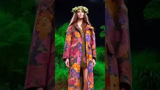 AI Fashion: Solarpunk Fashion: Future of Eco Chic featuring Aurora #aifashion #aigenerated