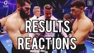 UFC + Beterbiev vs Bivol RESULTS + REACTIONS