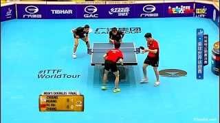 2015 Kuwait Open (MD-Final) XU Xin/ZHANG Jike - CHIANG H-C/HUANG S-S [HD 1080p] [Full Match/Chinese]