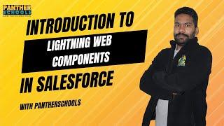 DAY01 - Introduction to Lightning Web Component in @salesforce with @sfdcpanther #pantherschools