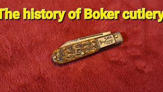 The history of Boker cutlery, part 1