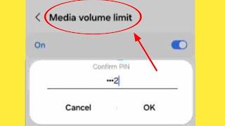 How to Reset Or Forget Media Volume Limit Pin / Password Samsung Galaxy Phone