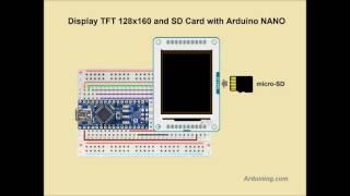 Wiring TFT Display to Arduino NANO