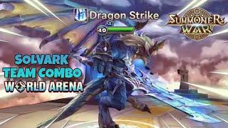 Solvark Team Combo in World Arena - Summoners War