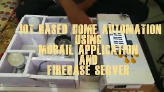 IOT home automation using google firebase