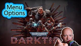 Warhammer 40K Darktide ● PS5 Pro Menu Browsing With Options