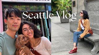 TRAVEL VLOGS: Seattle Road Trip | Thrifting | Restaurants | Monorail | Full Itinerary!!