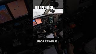 🫣IFR Approach: We barely made it! | Pilots and Aviation #flighttraining #pilotlife