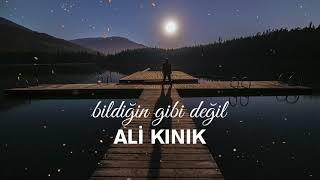 Ali Kınık - Bildiğin Gibi Değil  - şiir