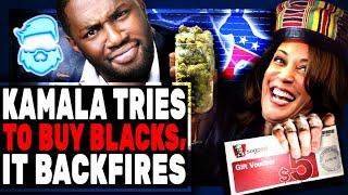 Kamala Harris IN BRUTAL SPIRAL After Trying To LITERALLY Buy Black Men & It Epically Backfired!