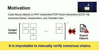 USENIX Security '22 - FUGIO: Automatic Exploit Generation for PHP Object Injection Vulnerabilities