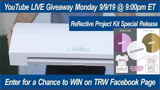 CAMEO 3 Giveaway LIVE Tonight | Making Unique Products to Stand Out!