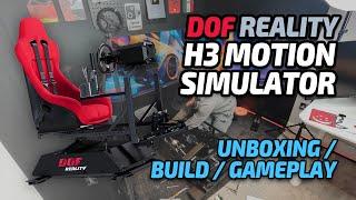 DOF Reality H3 Motion Simulator Setup Timelapse & Gameplay