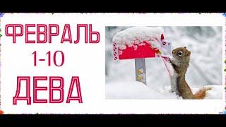 ДЕВА. Таро-прогноз на Февраль 2020. 1 декада с 1-10 февраля.