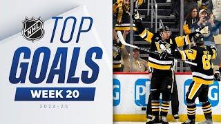 "What a move, what a goal!" 🫢 Top NHL Goals of Week 20 | 2024-25 Highlights