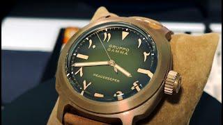 Gruppo Gamma Peacekeeper - "The Brazen Serpent" Bronze Watch