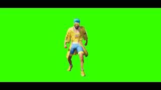 Killing Machine Emote with Pineapple Set Green screen | pubg neon green screen | IMRAN OP GAMING