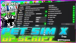 [NEW] OP Pet Simulator X Script / Hack | OP Auto Farm + Fruits + Auto Hatch + MORE | 2023 [WORKING]