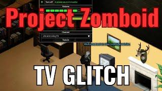 Project Zomboid TV Glitch