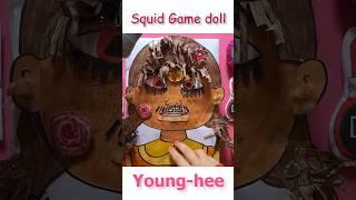 squid game Doll skincare #skincare #squidgamedoll #unboxing #papercraft #squidgame