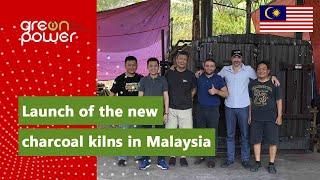 Launch of the charcoal kilns. New charcoal kilns in Malaysia