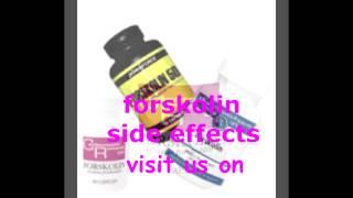 Forskolin side effects