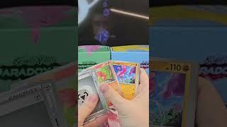 Pokemon Scarlet and Violet Paradox Riftl Iron Moth #pokemon  #pokemonpackopening #pokemonboosterpack