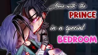 Alone with the PRINCE in a special BEDROOM  | GLMM | GCMM Movie 30 | Extra Gachalife Joke