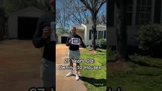 Delivering pizzas to owning 10 Houses ️ 3 Years Later  #realestate #realestateinvesting