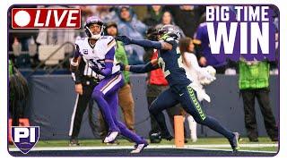 POSTGAME REACTION: Vikings keep pace in race for No. 1 seed with huge win over Seahawks