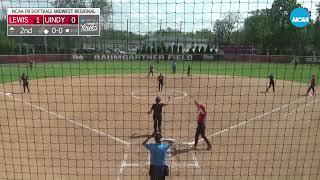 Kelsie Kasper Play-by- Play: UIndy vs  Lewis (NCAA DII Softball Regional)