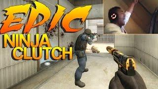 CS:GO - The Most EPIC Ninja Clutch!