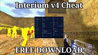 Counter-Strike 1.6 Cheat Menu | Aimbot, Visuals, Kreedz | FREE CHEAT INTERIUM V4 (FREE DOWNLOAD)