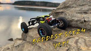 Baddest SCX24 EVER! Prophet Designs Pro Spec! Dlux transmission first run