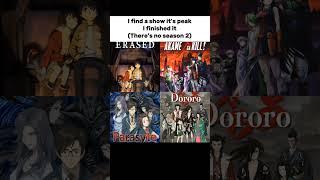 Peak  #dororo #erased #akamegakill #parasyte #anime #fyp