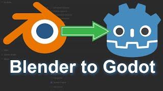 Export Blender models to Godot 4: How to do it? (tutorial)