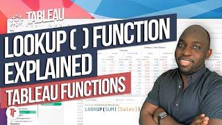 What is the Lookup function in Tableau? Tableau Functions