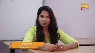 Student Testimonials: Ms. Poojya Sharing Digital Marketing Experiences With Digital Academy 360