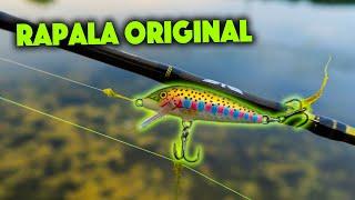 Bass Fishing With A RAPALA ORIGINAL Jerkbait!