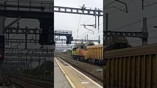 70815 departs Swindon from Westbury Down T.C. to Cliffe Hill Stud Fm Colas 30/10/24