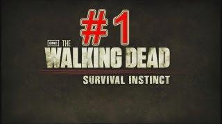 The Walking Dead Survival Instinct walkthrough part 1 let's play gameplay no commentary story mode