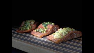 Jamaican Jerk Pineapple Salmon | Wood fired on the Traeger